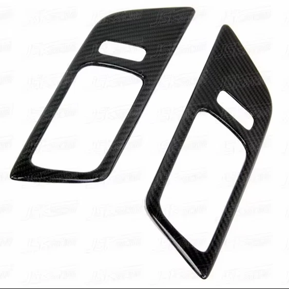 

CARBON FIBER DOOR HANDLE TRIM For 2015-2017 FORD MUSTANG