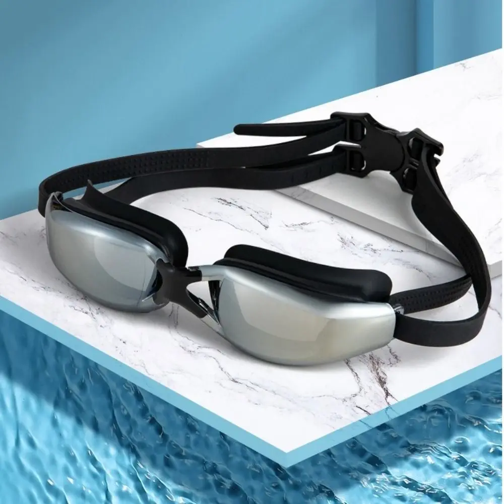 Unisex Anti Fog Swimming Goggles Adjustable UV Protection Myopia Swimming Goggles Waterproof Racing Goggles Water Sports