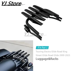 Stealth Luggage Rack Mounting Fit For Harley Touring Electra Glide Road King Street Glide Road Glide 2009+ Detachable Two Up