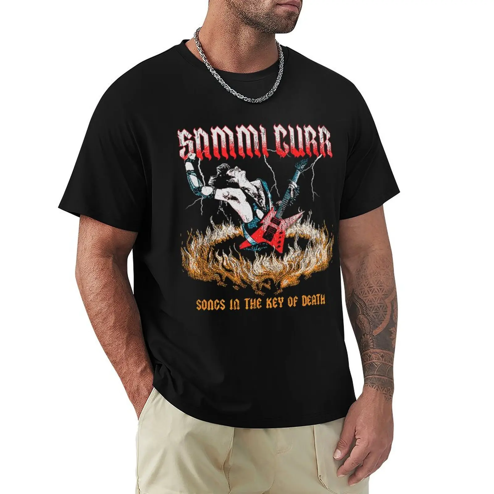 Songs In The Key Of Death - Sammi Curr T-Shirt Big and Tall Short Sleeve Tee