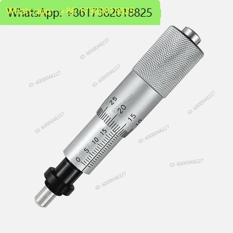 Differential head Micrometer Micrometer head Self-locking side lock with mounting nut 0-6.5 - 13-15-25 Flat head/round head