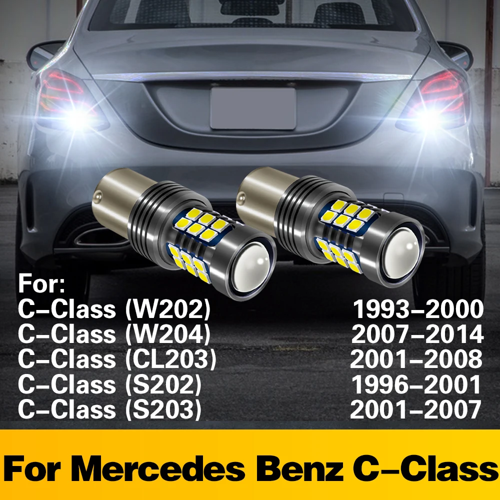 

1156 Signal-Lamp LED Bulb Car Reverse Light Tail Lamp For Mercedes Benz C-Class W202 W204 CL203 S202 S203 1993-2014 Accessories