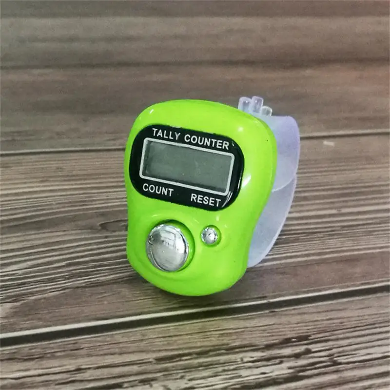 Mini Ring Counter Digital LED Electronic Handheld Tally Counter Clicker  Finger Counter For Prayer Sports And Fitness Counters