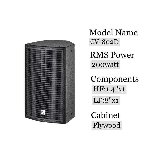 Audio Pro Stage 8 Inch  Active pa Speaker System