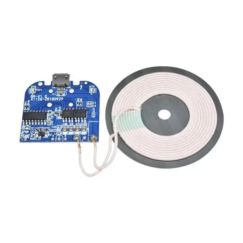Micro USB Wireless Charger Module  5W Automatic Identification QC/PD Standard Fast Charging Circuit Board