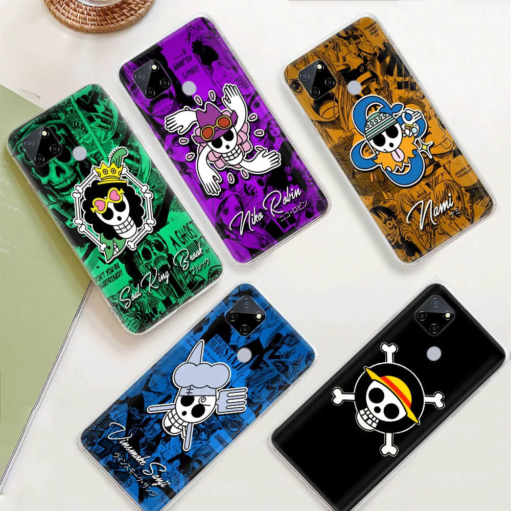 Cover for Tecno Camon 15 16 17 18 Premier 18I 18T 18P Spark Go 5 6 AIR 7 7T 8 8P 8C Pova Neo 2 Pro Soft Case ZR42 Pirate Skull