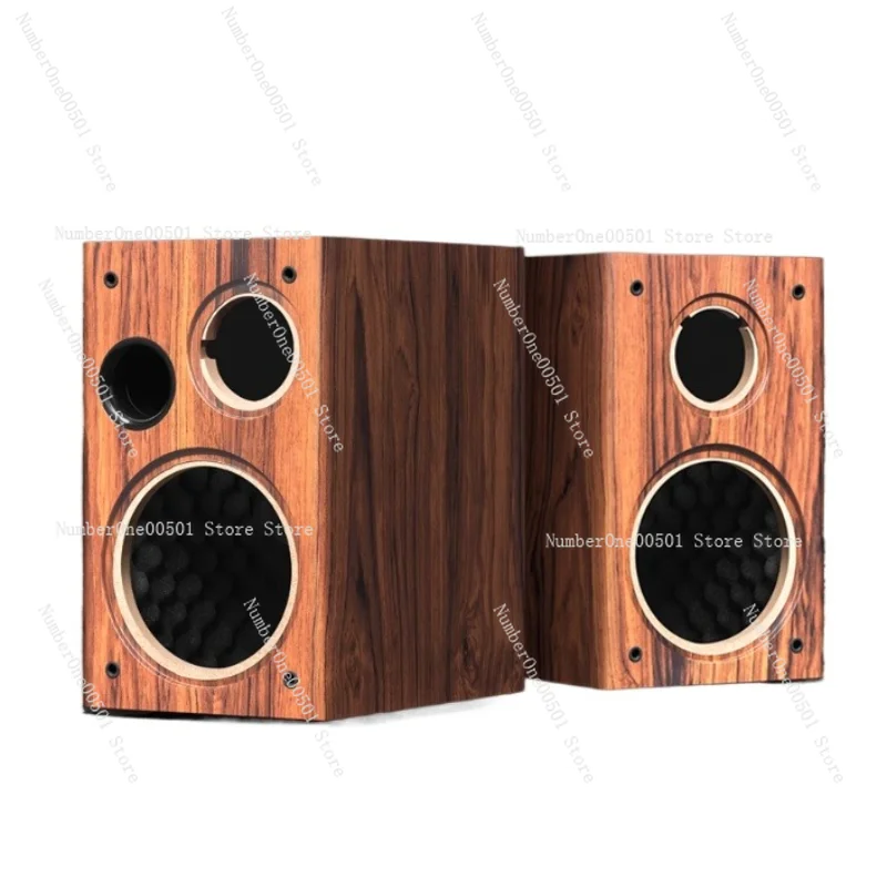 خزانة مكبر صوت فارغة ممتازة مقاس 6.5 بوصة، حاوية رف كتب من الدرجة الاحترافية لمكبرات الصوت السلبية ذاتية الصنع، بناء من الخشب الصلب