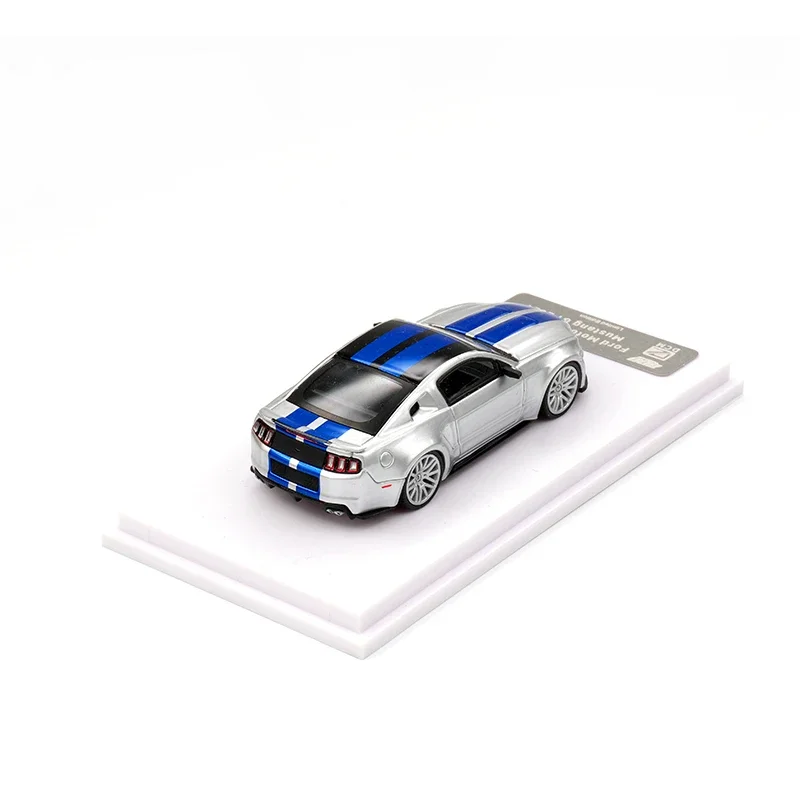 ما قبل البيع GDO DCM 1:64 NFS موستانج 2014 GT Shelby Diecast Diorama نموذج سيارة مجموعة ألعاب مصغرة GDO DCM