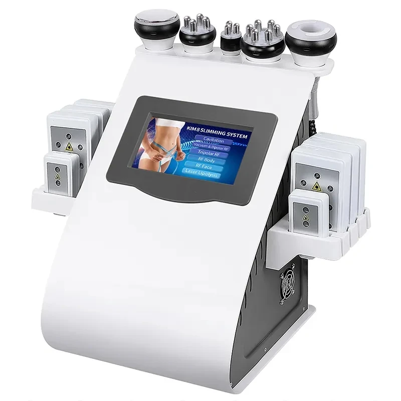 

40K ultrasonic vacuum cavitation system cavitation machine 6-in-1