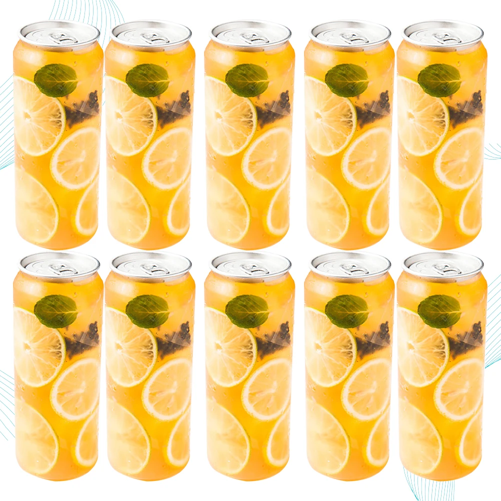 

10pcs PET Bottles Food Grade Safe Containers for Water Juice Beverage Daily Use Plastic Bottle Set Storage