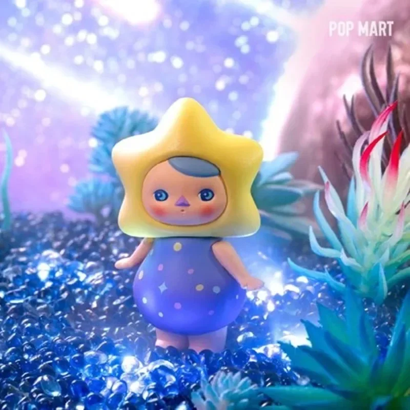 

Pop Mart PUCKY Space Series слепая коробка Mystery Box Kawaii украшения фигурки домашний декор настольная модель куклы