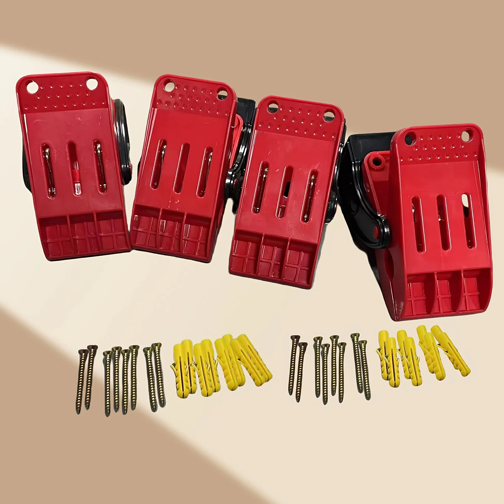 

4 Piece Plastic Car Mat Clips, Car Floor Mat Clips, Vehicle Detailing Accessories, Car Foot Mat Cleaning Clips, Multi-functional