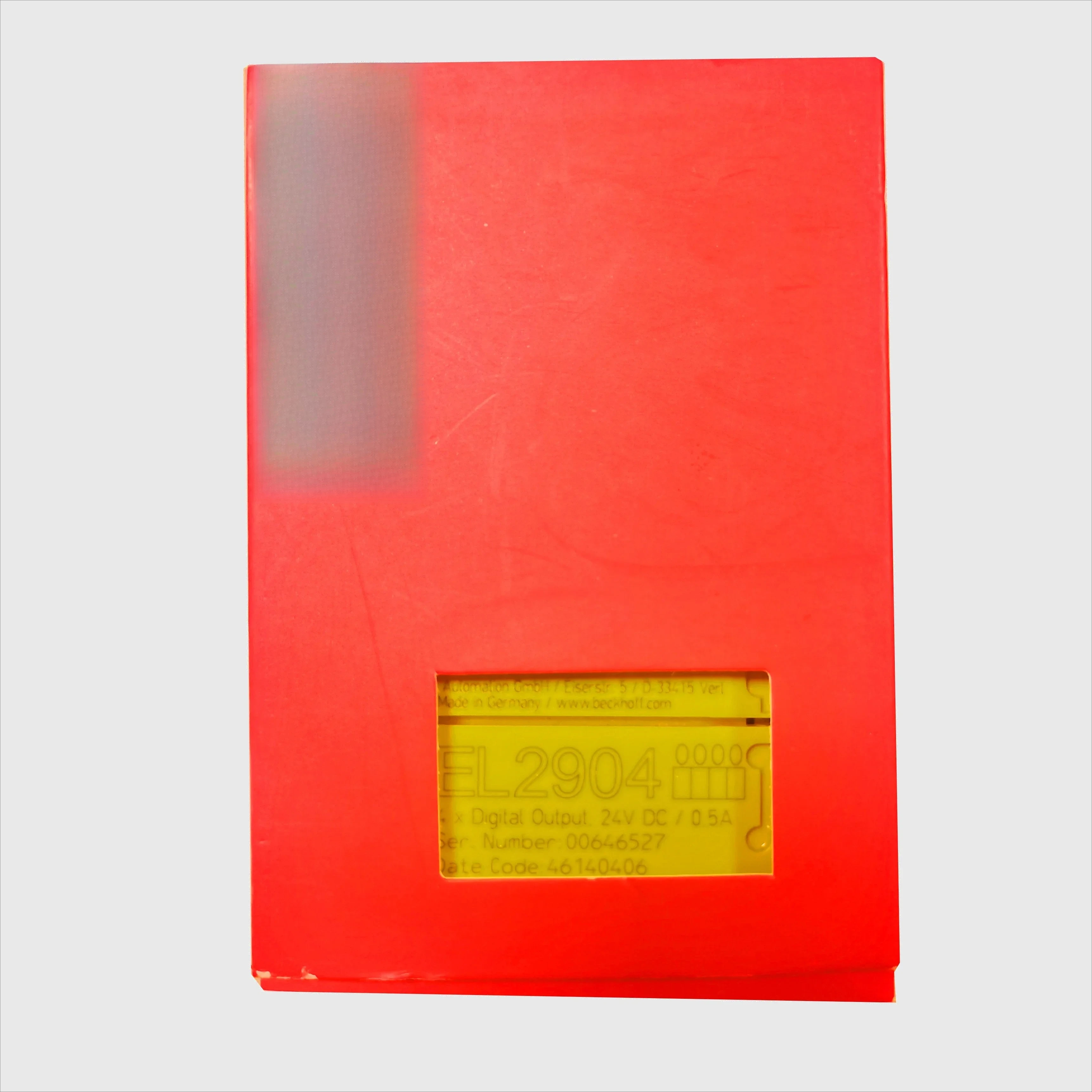 

El2904 Safety Module, 4-Channel Digital Output Terminal 24 V Dc EL-2904