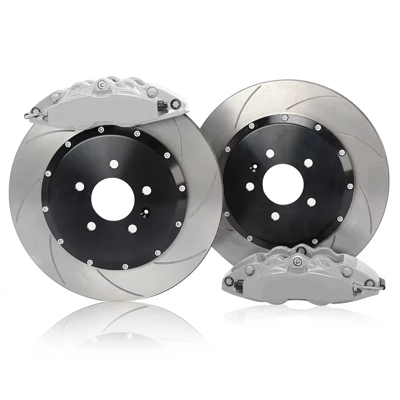 

ICOOH Modified Auto 4 Pot Big Brake Caliper with 330mm-380mm Curve Disc Kits Complete set for Audi Q5 A4 A5 A6 A8