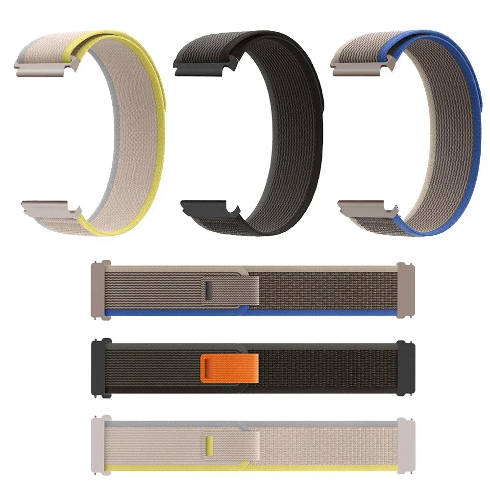 Sport Nylon Trail Loop Strap For Huami Amazfit GTR 4 3 Pro 47mm Band GTS 4 3 2 Bracelet Xiaomi MI Watch S2 S1 Pro Watchband Belt