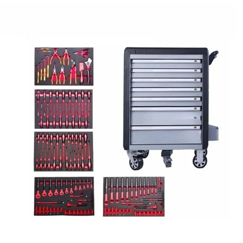 Insulation tool set set, new energy vehicle maintenance, insulation tool set, gasket, auto repair, auto warranty 98 pieces