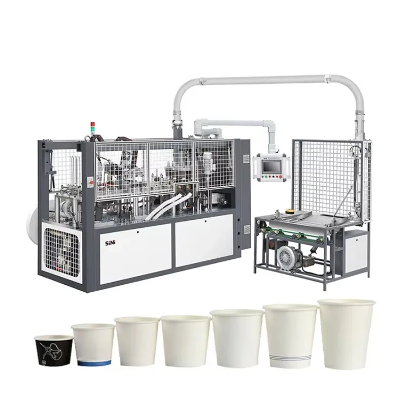 Fully Automatic Ice Cream Cup Paper Cone Sleeve Making Machine  Cups Production Machine for Small Business Cup Machine