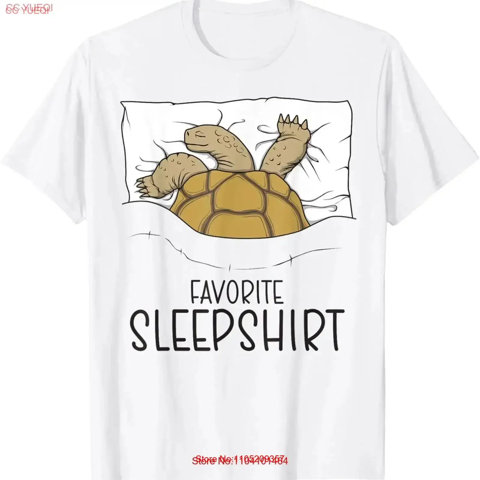 

Favorite Sleepshirt With Napping Tortoise Pajama T Shirt vintage Washed Stylish Versatile Top For Everyday Wear Slightly Soft