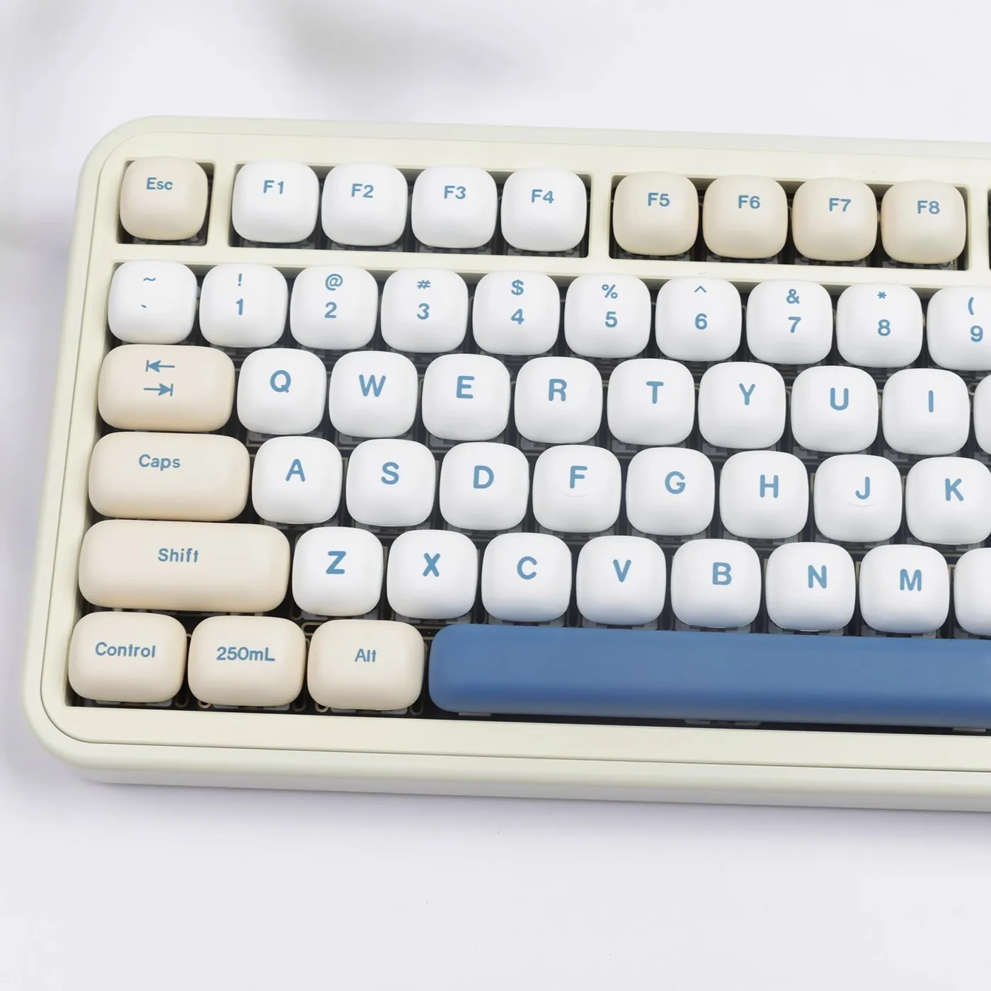 Gmk Soy Milk Keycap Mog Keycap Lovely Mac Sublimation Custom Mechanical Keyboard Keycaps For Girl Gaming Accessories Gifts