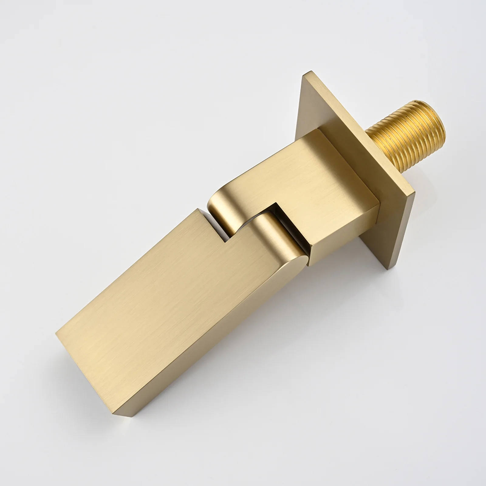 180 Degree Rotating Faucet Square in And Out Basin Faucet Accessories Wall Brushed/gold/black