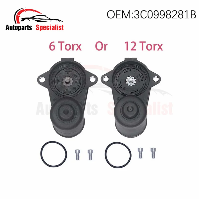 

6/12-Torx OEM 3C 0998281 B задний суппорт, серводвигатель стояночного тормоза для Audi Q3 VW Passat B6 B7 CC Tiguan 3C 0998281 A