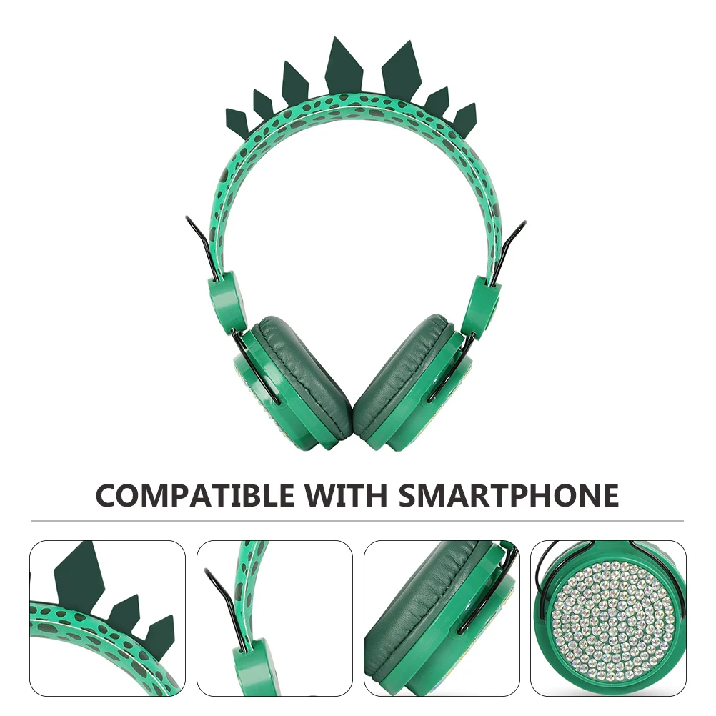 

Children Headphones ABS Built-in Mic Comfortable Earmuffs Kids Headset Premium -Ear Boys Girls Travel School
