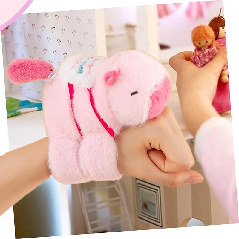 

1/2/4pcs of Capibara clapper wristbands,stuffed animals,plushies ,kawaii plush,Toys and birthday gifts for boys and girls