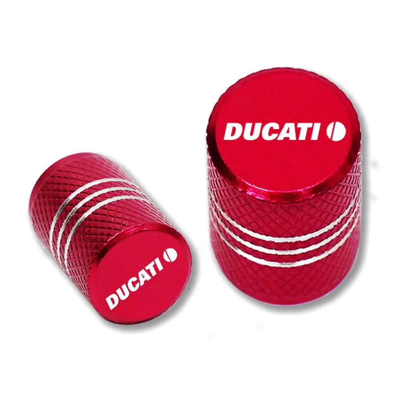 2 Stück Motorrad-Reifenventilkappen für Ducati 400 620 695 696 796 821 MONSTER 899 959 1199 1299 Panigale 848 /EVO 1198/S/R