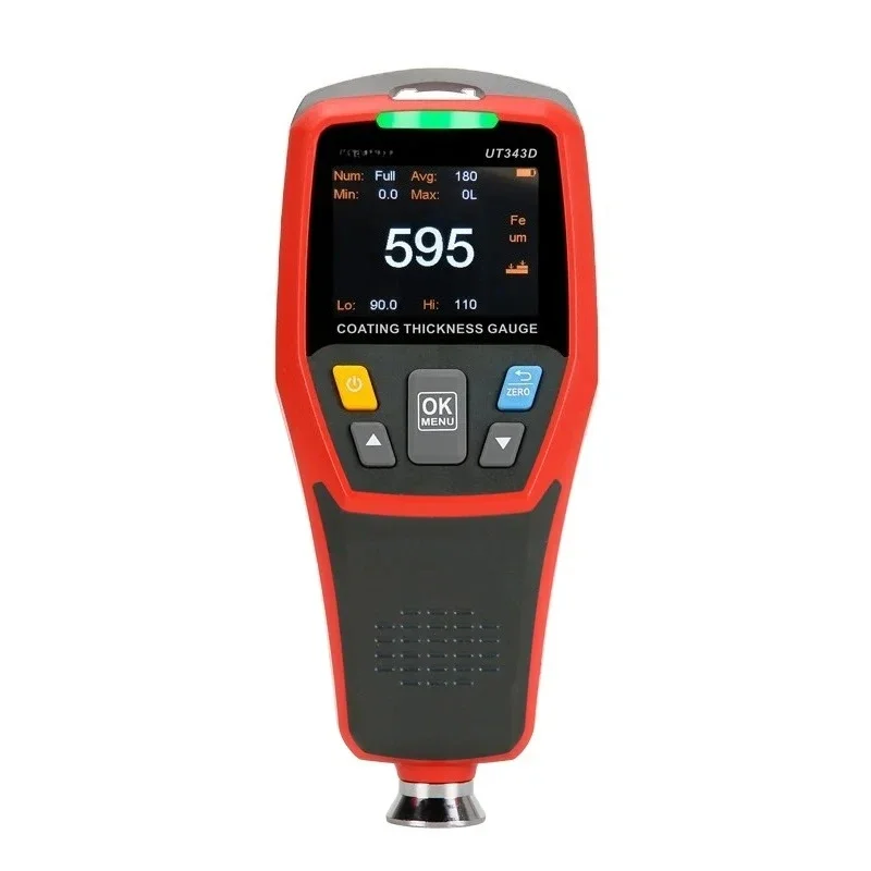 

UT343D Coating Thickness Gauge 1250um Measurement Mode Max/Min/Avg