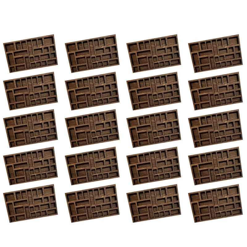 ABYN-20X 1:12 Miniature Trinket Shelf Miniature Crystal Shelf Dollhouse Miniature Decor Printers Tray Miniature