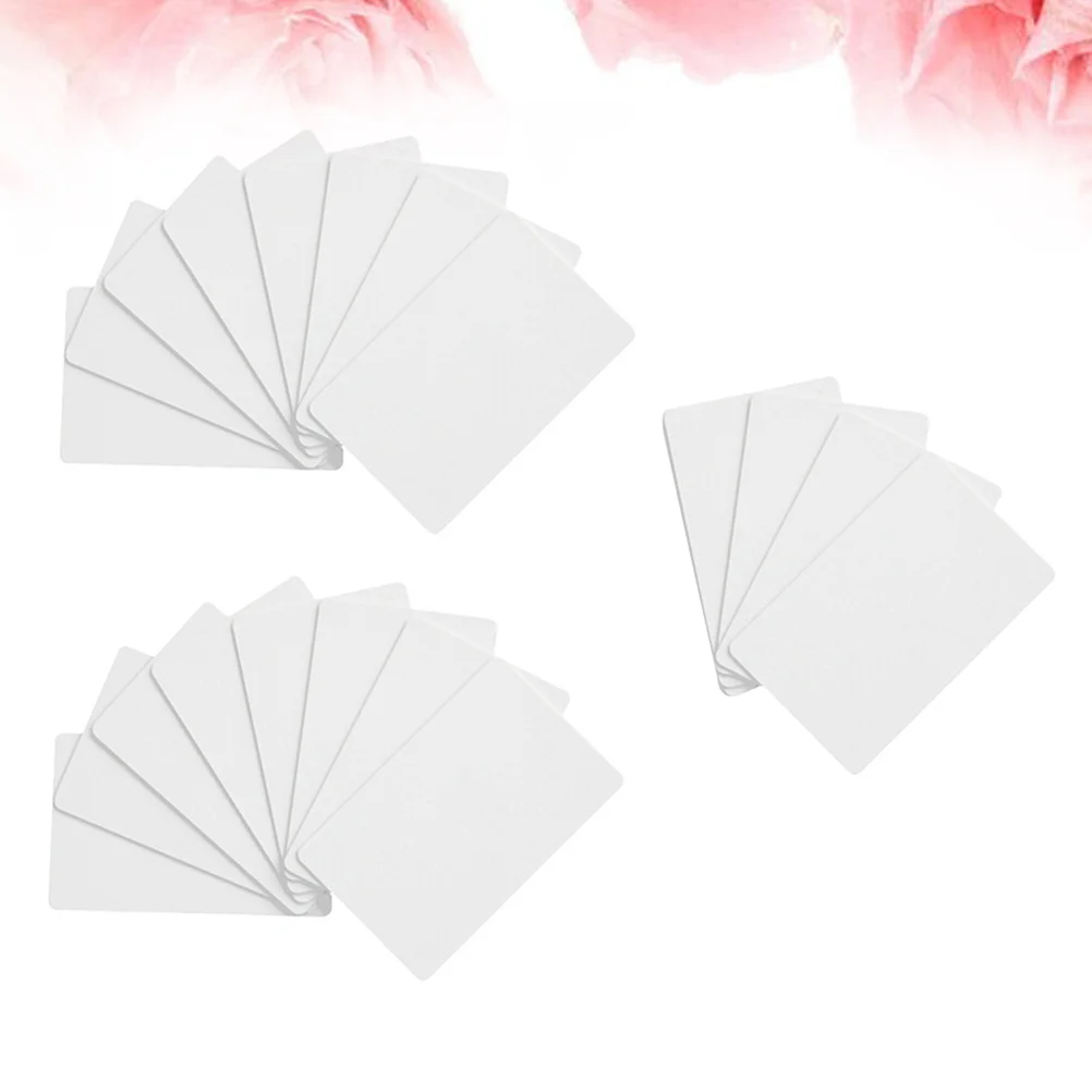 20개 블랭크 Ntag215 비접촉식 스마트 도어 액세스 시스템 쓰기 가능한 NFC 카드 전자 라벨 주차 창고