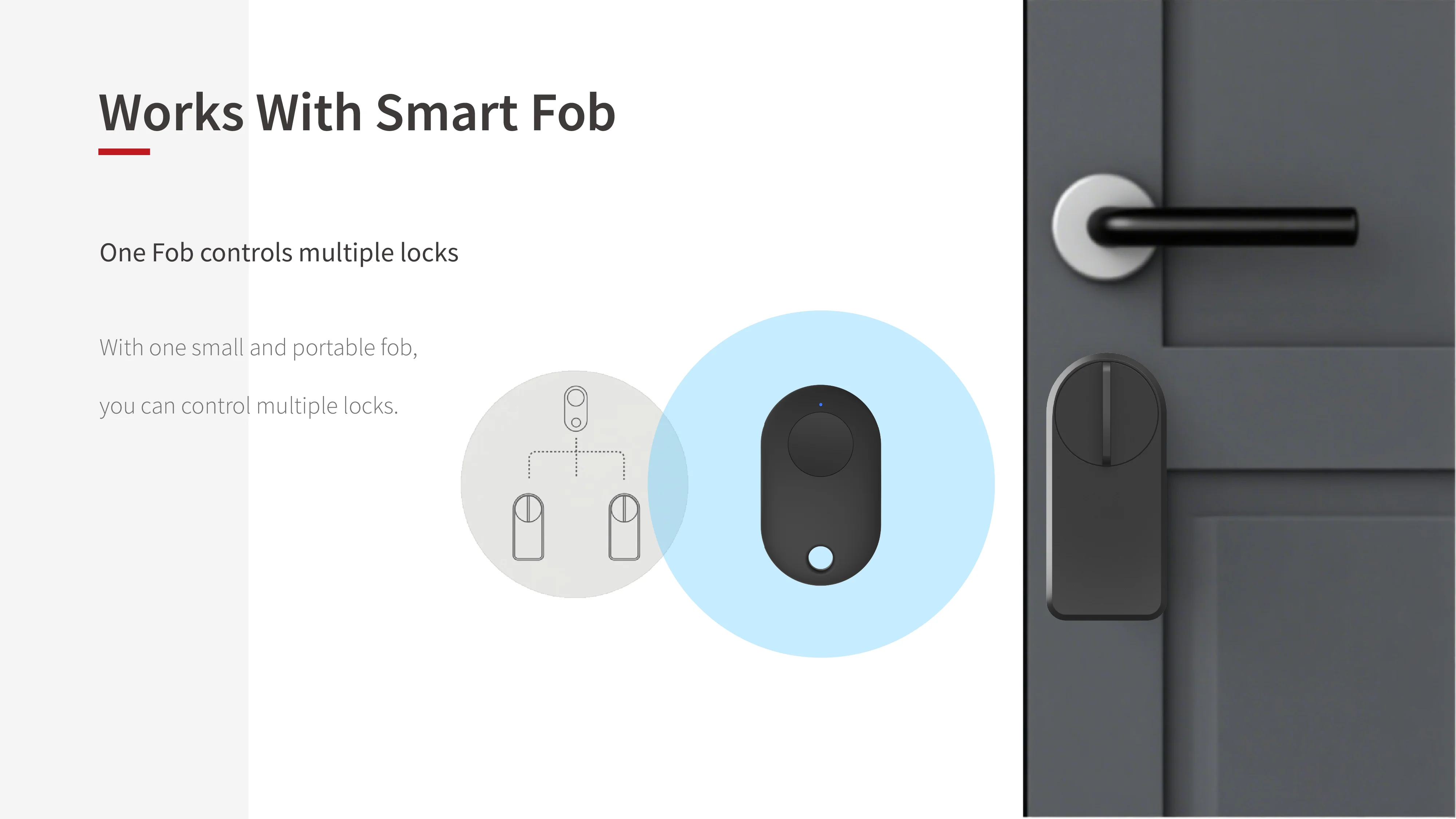 Tuya Smart Door Lock: Touchscreen Keypad, Fingerprint ID & Temporary Access Codes for Enhanced Safety, for Hotels and Apartments