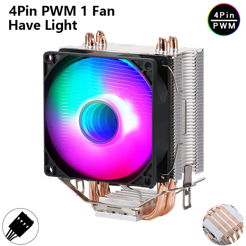 Variant: 4Heat pipes 1Fan4pin