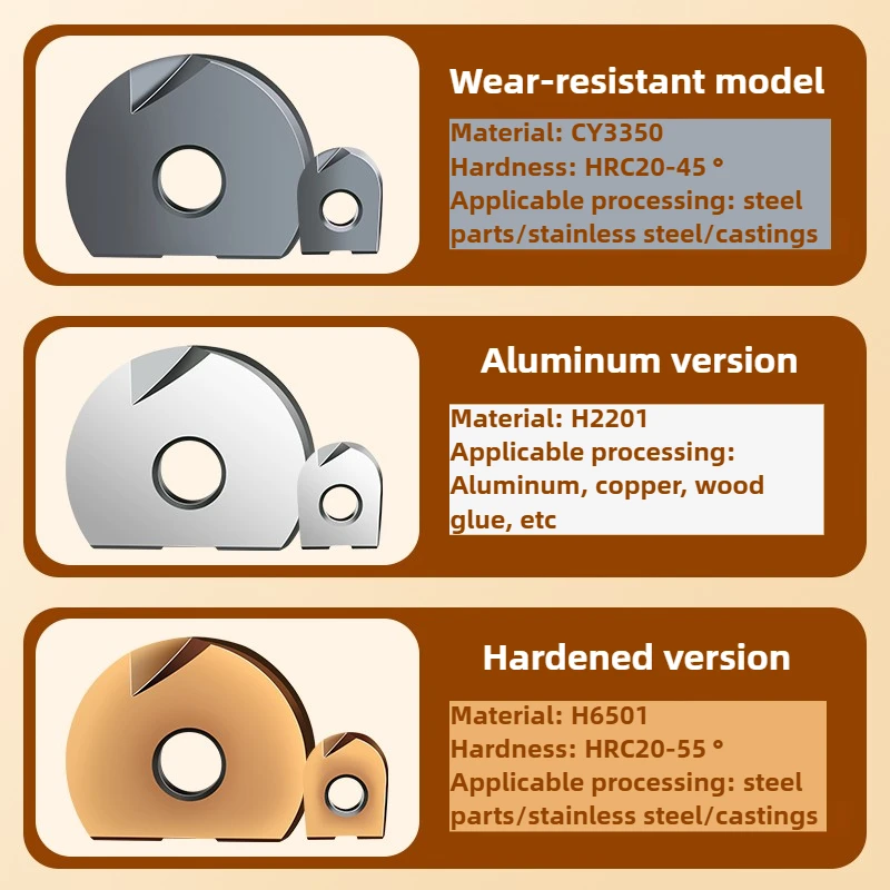 KD CNC T2139 كربيد إدراج نصف دائرة إدراج P3200 الكرة طحن إدراج R4/R5/R6/R8/R10/R15/R16 للصلب/الألومنيوم/الستانلس