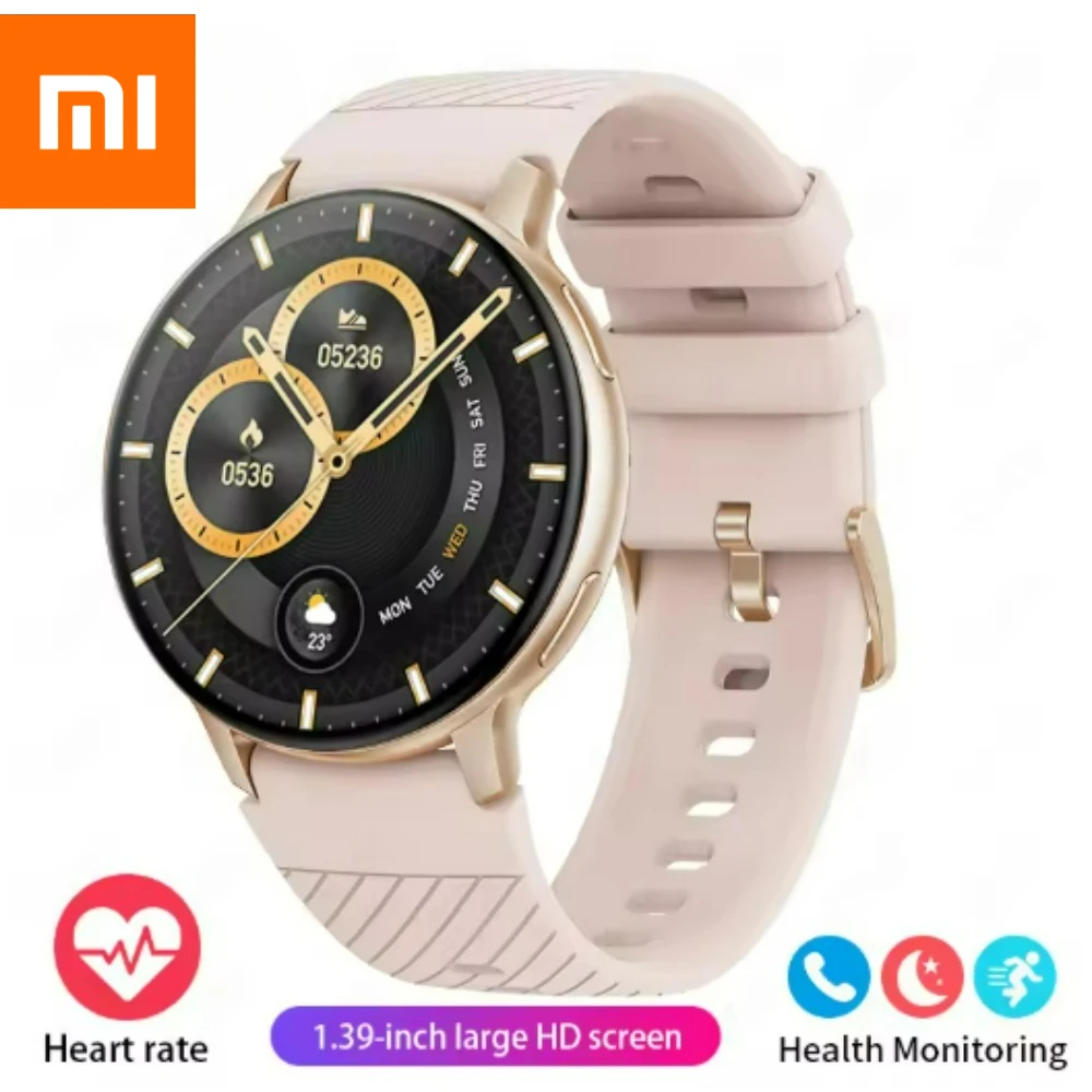 Xiaomi Bluetooth Call Smart Watch Women Custom Dial Steel Watches Men Sports Fitness Tracker Heart Rate Smartwatch For Android