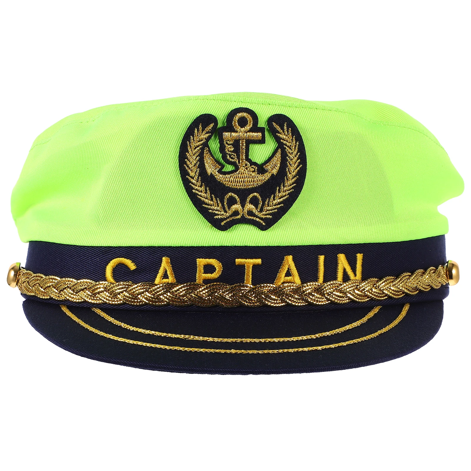 

Pink Captain Hat Women Boating Party Sailor Hats Breathable Cloth Polyester Cosplay Travel Lightweight Proper Size captain hat
