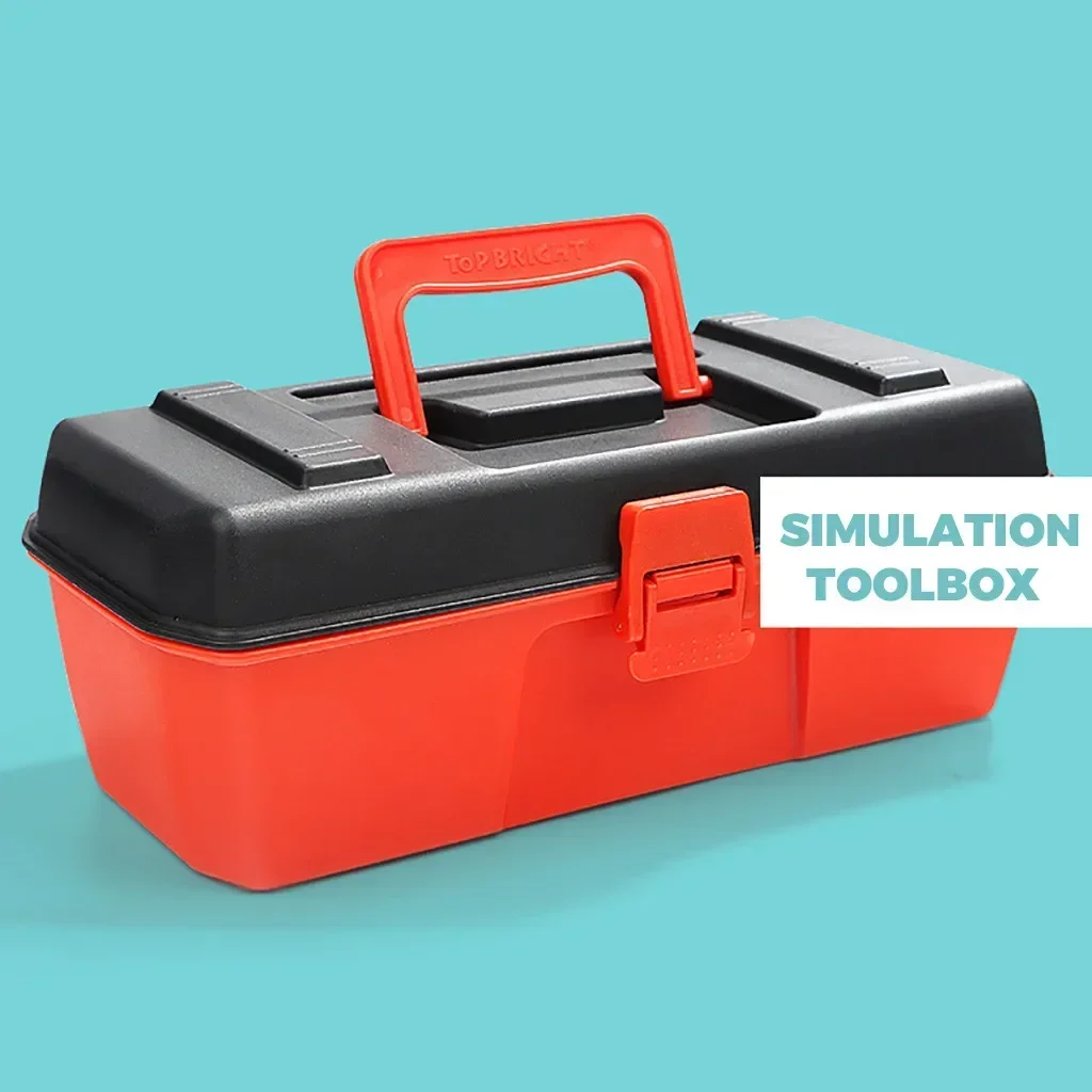 Lustige DIY Kinder Pretend Rolle Spielen Kombination Demontage Schraube Mutter Reparatur Werkzeug Box Montage Klassische Kind Pädagogisches Jungen Spielzeug