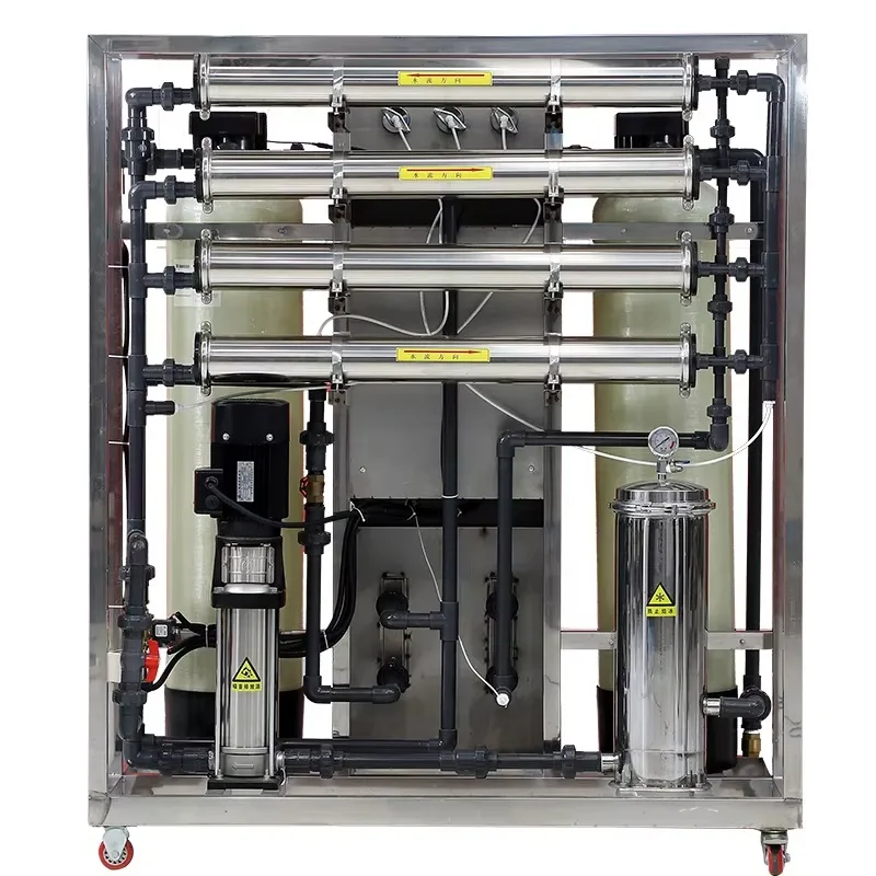 Full Automatic High Quality Industrial 500LPH 2000LPH Reverse Osmosis Pure Drinking Water System