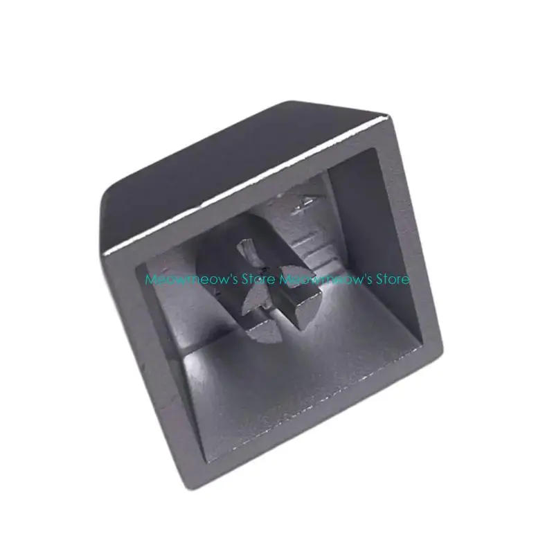 W91A Zinklegierung ESC -Metallschlüsselkap, Matte Finish Keycap für Enhanceds -Typing -Erlebnisse