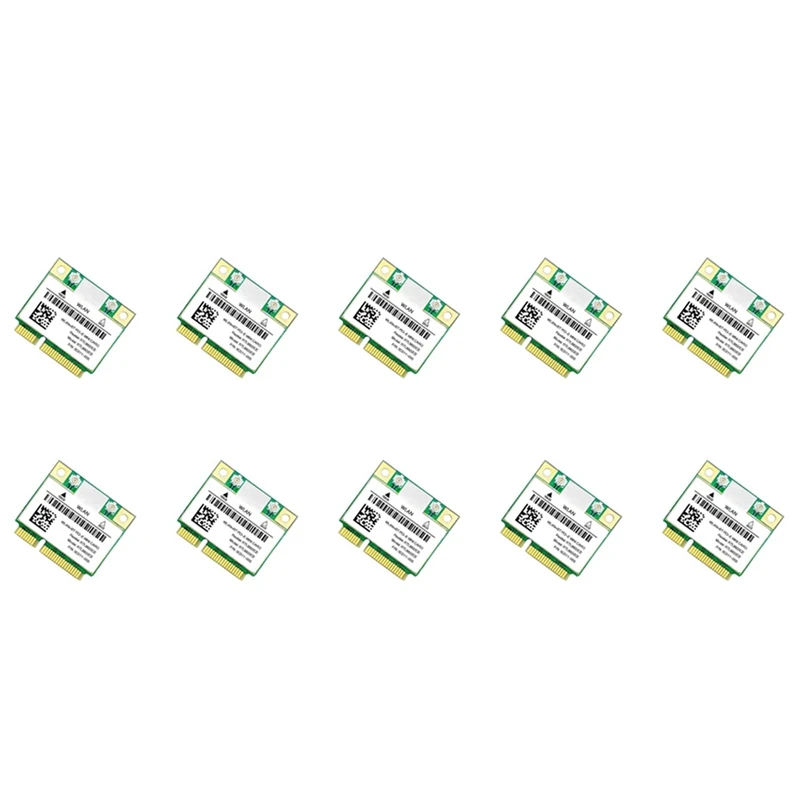 

10X RTL8822CE 1200Mbps 2.4G/5Ghz 802.11AC Wifi Card Network Mini Pcie Bluetooth 5.0 Support Laptop/PC Windows 10/11