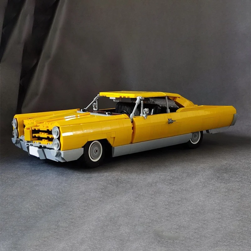 1661 Uds. MOC Pontiac Bonneville Creator modelo especializado bloques de construcción juguetes de arquitectura DIY regalos creativos de Navidad Idea ladrillo