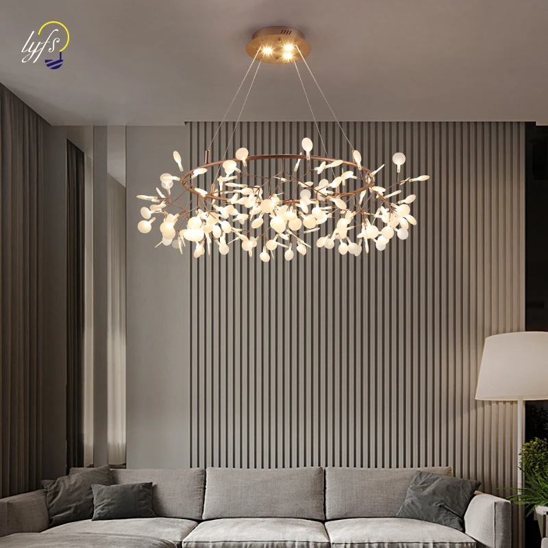 Lustre Led Ceiling Chandelier Lamp For Living Dining Bedroom Children's Room Decor Modern Pendant Lights Kitchen Chandelier