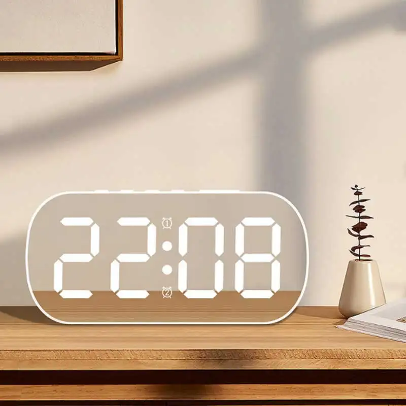 LED Digital Electronic Clock Simple Desktop Alarm Clock Living Room Bedroom Decoration Alarm Clock