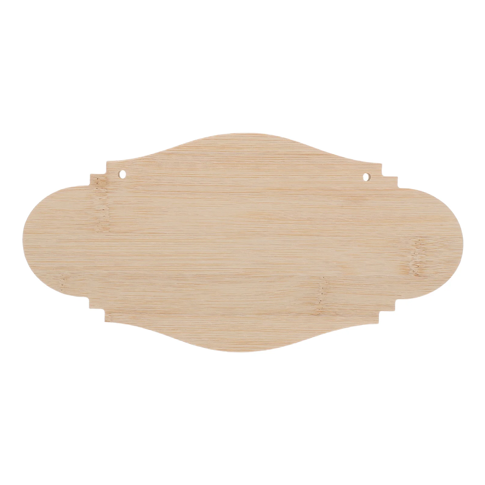 

Unfinished Bamboo Plaque Hanging Door Sign Diy Projects Wall Hanging Home Decor Business Seasonal Events Durable Bamboo