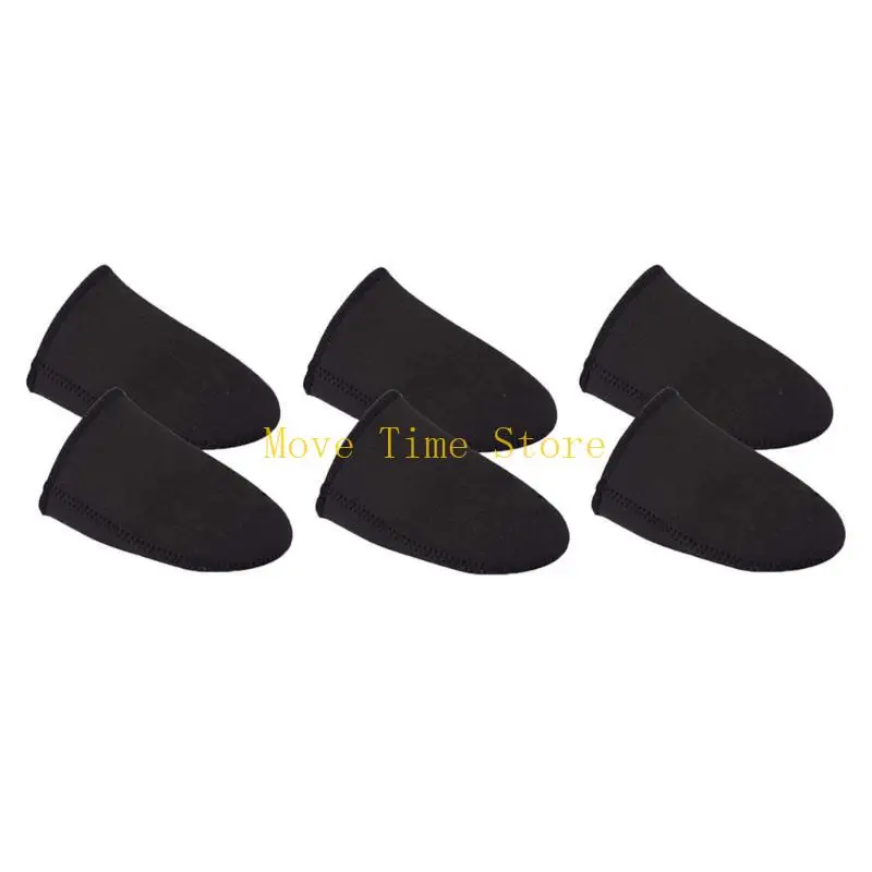 92ME 3Pairs Neoprene Toe Protectors for Women Man, Toe Warmers Covers For Ice Bath
