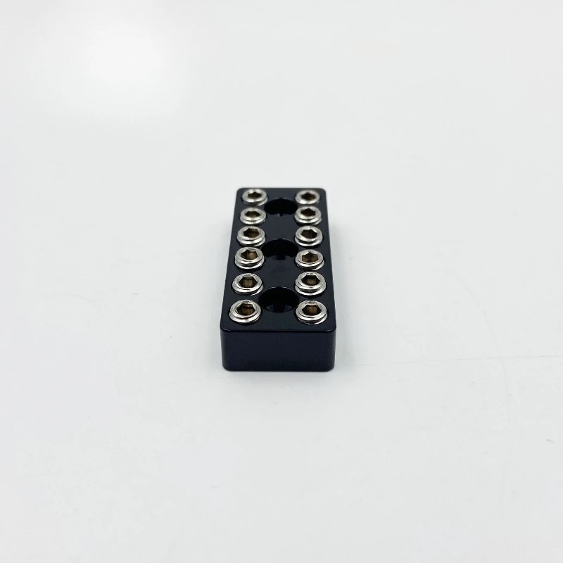 

Brass Headless Guitar Nut String Locks 6-String Upgrade Kit for Superior Tone and Sustain Fixed Zero Fret and Bridge Tailpiece