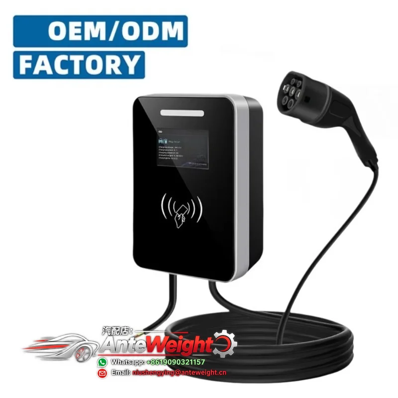 32A TYPE 2 Plug New Condition New Energy Vehicles 5 Meters Charging Gun 7kW 200-220V New Energy Charging Pile EV Charger