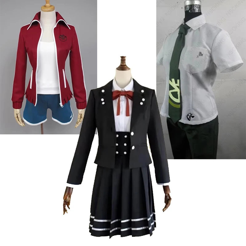 

Anime Ronpa Asahina Aoi Hajime Hinata Cosplay Shirogane Tsumugi Costume Custom Made