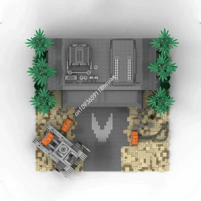 3029개 스타 배틀 배틀 온 스카리프 모델 모크 빌딩 블록 브릭스 DIY 창의적 조립 교육용 장난감 어린이 크리스마스 선물