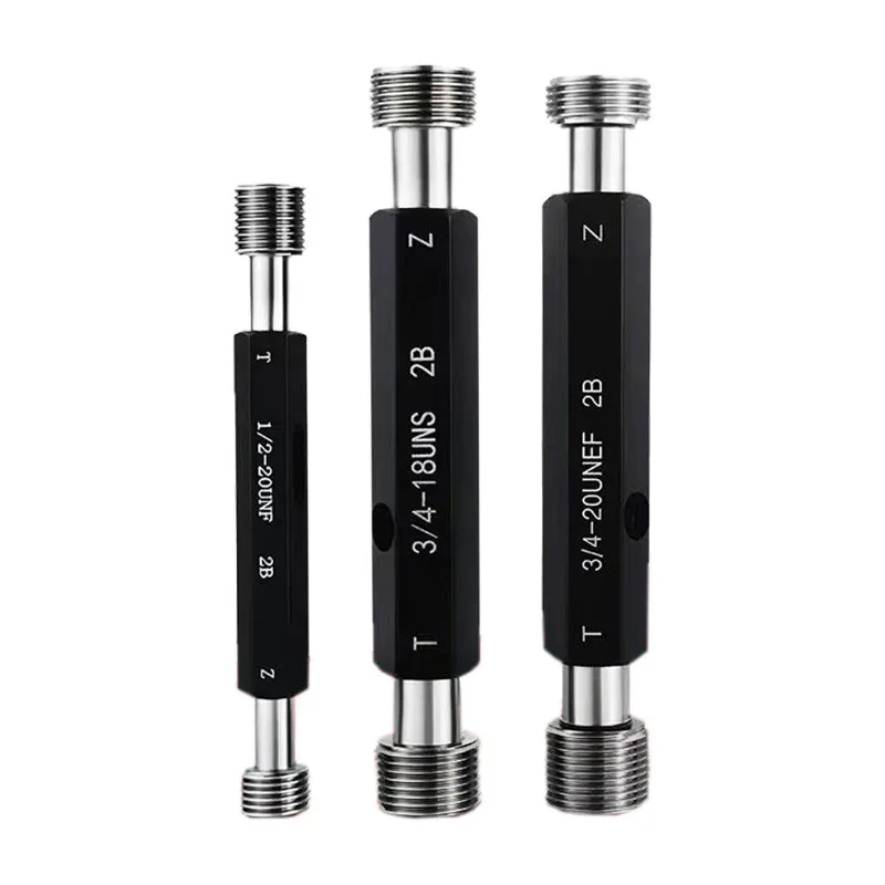 3/16-20 1/4-28 5/16-18 3/8-20 3/8-40 5/16-28 American Standard Thread Plug Gages GO NOGO Threading Gauge Tool